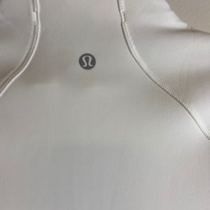lululemon athletica Tops - Lululemon white crop pullover lululemon athletica Tops - Lululemon white crop pullover